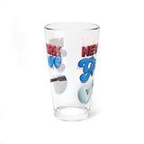 New York Groove - Pint Glass, 16oz