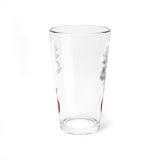 Smoking Guitar - Pint Glass, 16oz